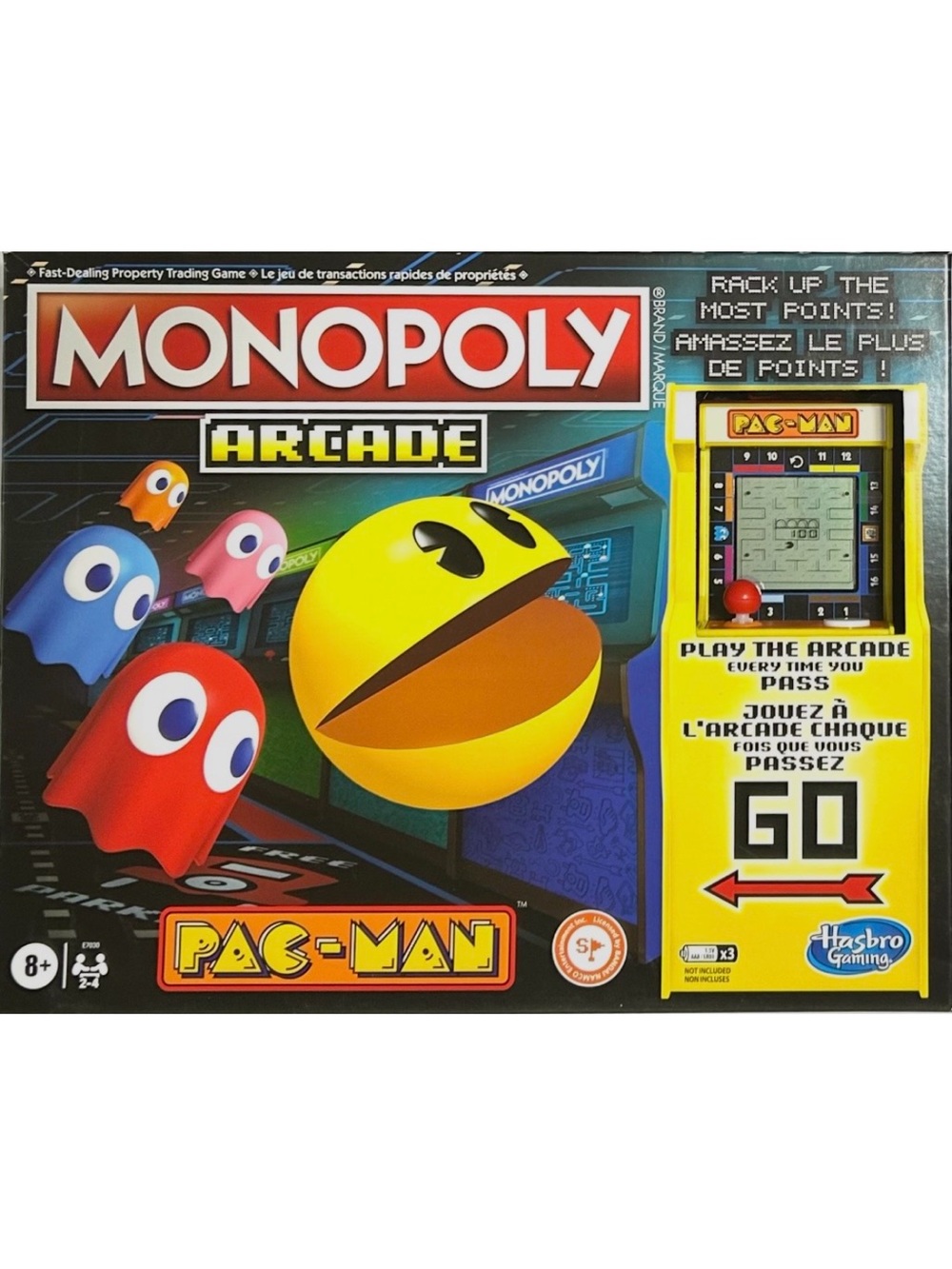 Pac-Man Monopoly Arcade Board Game